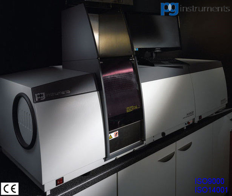 De Atoomabsorptiespectrometer AA500F, Golflengtereproduceerbaarheid van de voedselvlam < 0.05nm