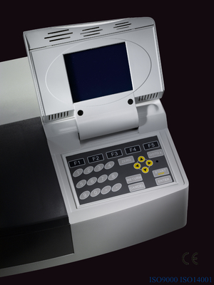 De dubbele Moleculaire Spectroscopie van Straal uv-Vis T80 met de Houder en de Verwijzing van de 8 Positiesteekproef