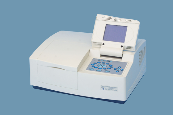 T80 Dubbele Straalspectrofotometer met 2nm Spectrale Bandbreedte & het Grote LCD Scherm