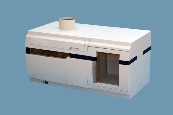 Atoomfluorescentiespectrometer met 2 X45 StandaardRekken van de Reageerbuissteekproef